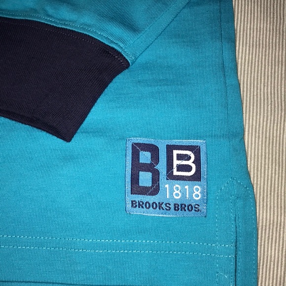 Brooks Brothers long sleeve rugby style top - Picture 3 of 6